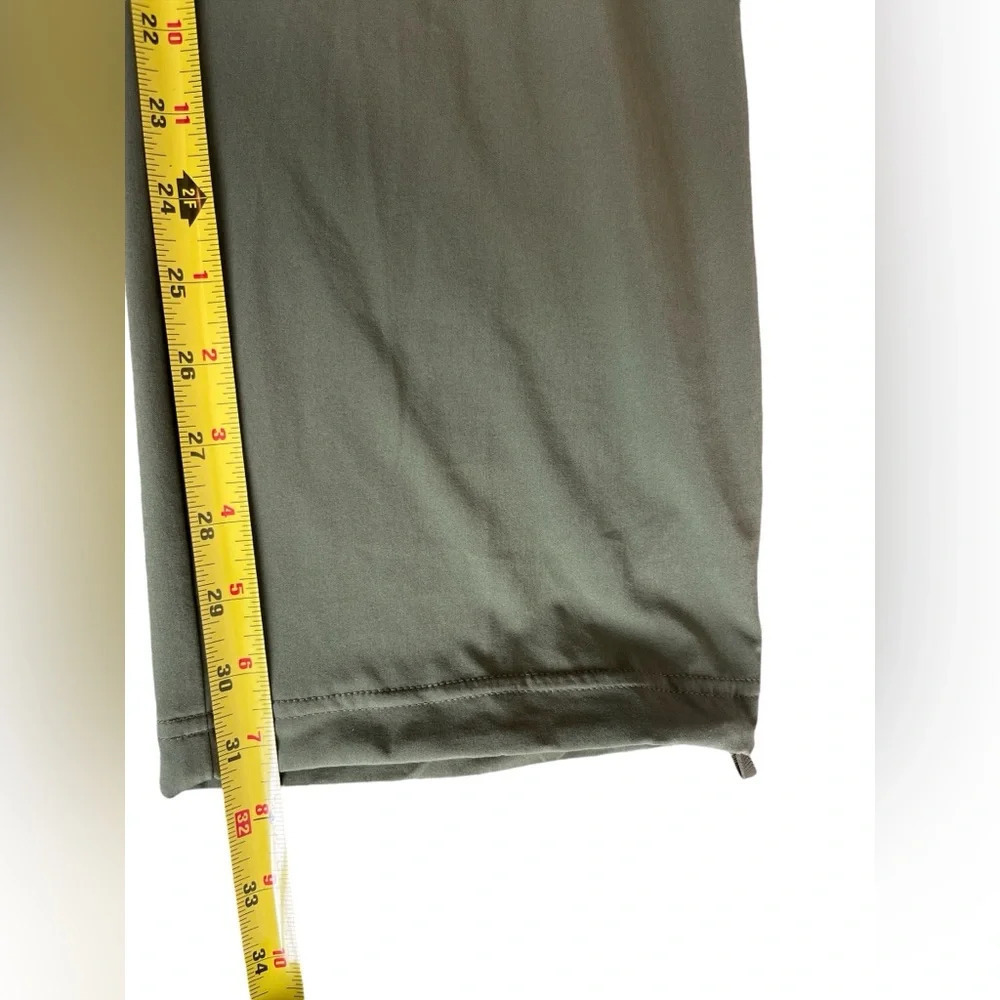 Calia by Carrie Underwood Lightweight Regular Fit Pants Size Medium Olive - Picture 5 of 6